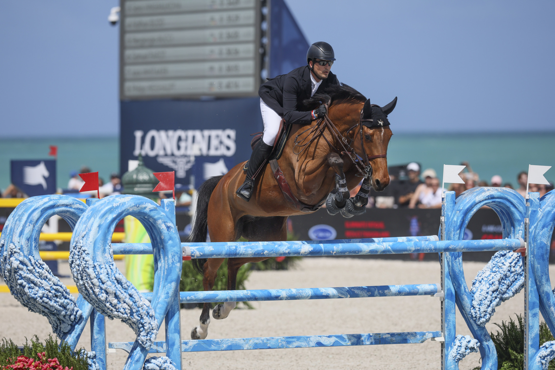 Il LGCT di Miami si accende: Sophie Hinners conquista il Day 2 3 Philippaerts Nicola CSI5 HM Que Sera 145 Miami Beach 20260404 R3LB0924