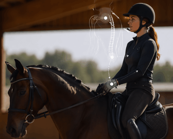 Posizione corretta nella postura equestre per evitare una mano rigida