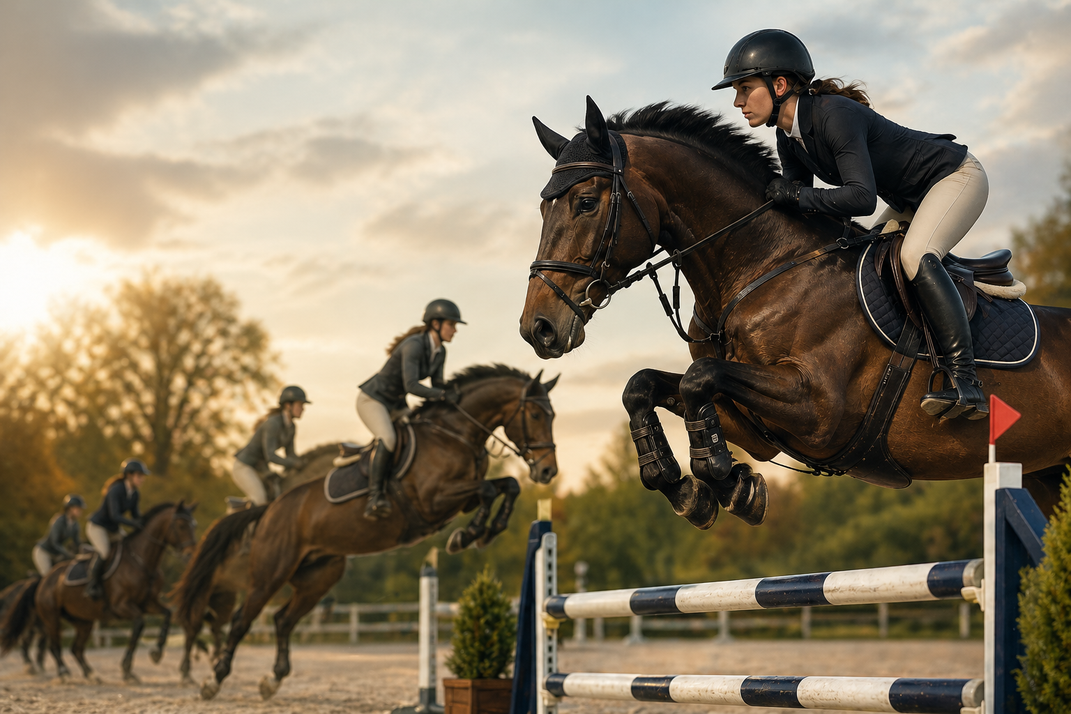 preparazione fisica del cavaliere