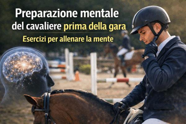Preparazione mentale del cavaliere prima della gara