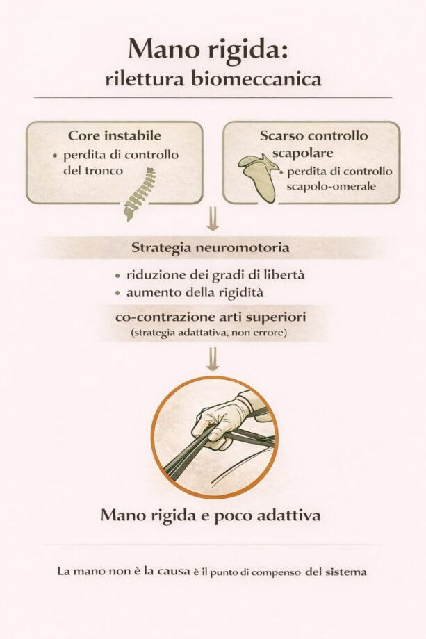 Preparazione fisica equestre: la mano rigida letta dal sistema del cavaliere 2 mano rigida
