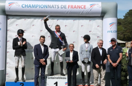 Campionato di Francia Pro Elite di salto ostacoli, protagonista Julien Epaillard.