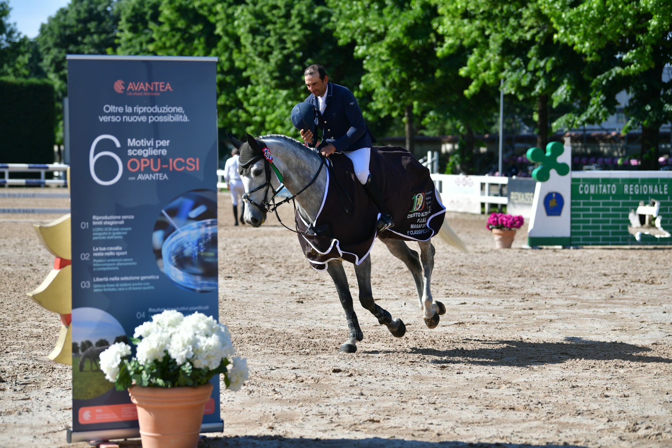 Aldo Intagliata vincitore 5 anni alto livello FISE Avantea a Truccazzano