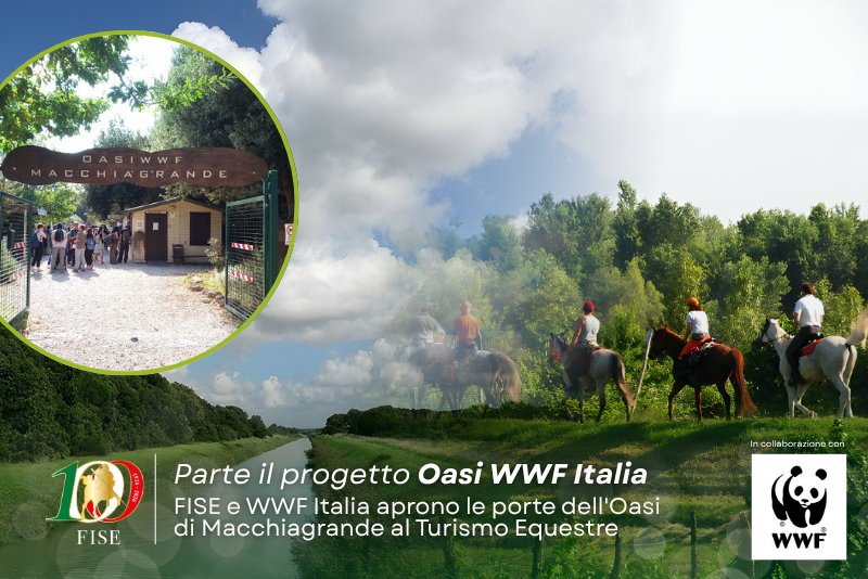 Grazie al protocollo d'intesa tra FISE e WWF Italia,