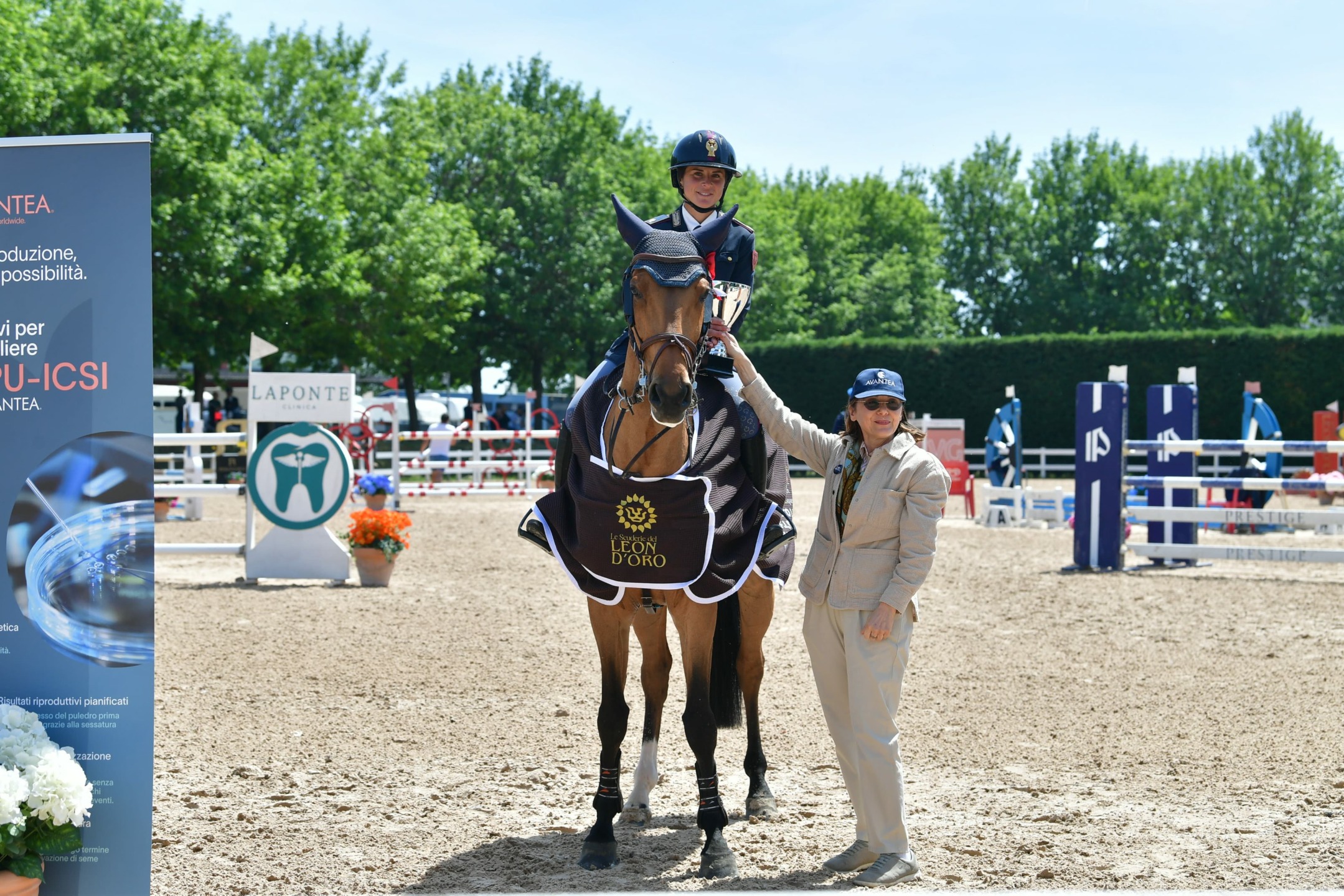 Francesca Ciriesi vincitrice GP 6 anni alto livello FISE Avantea a Truccazzano