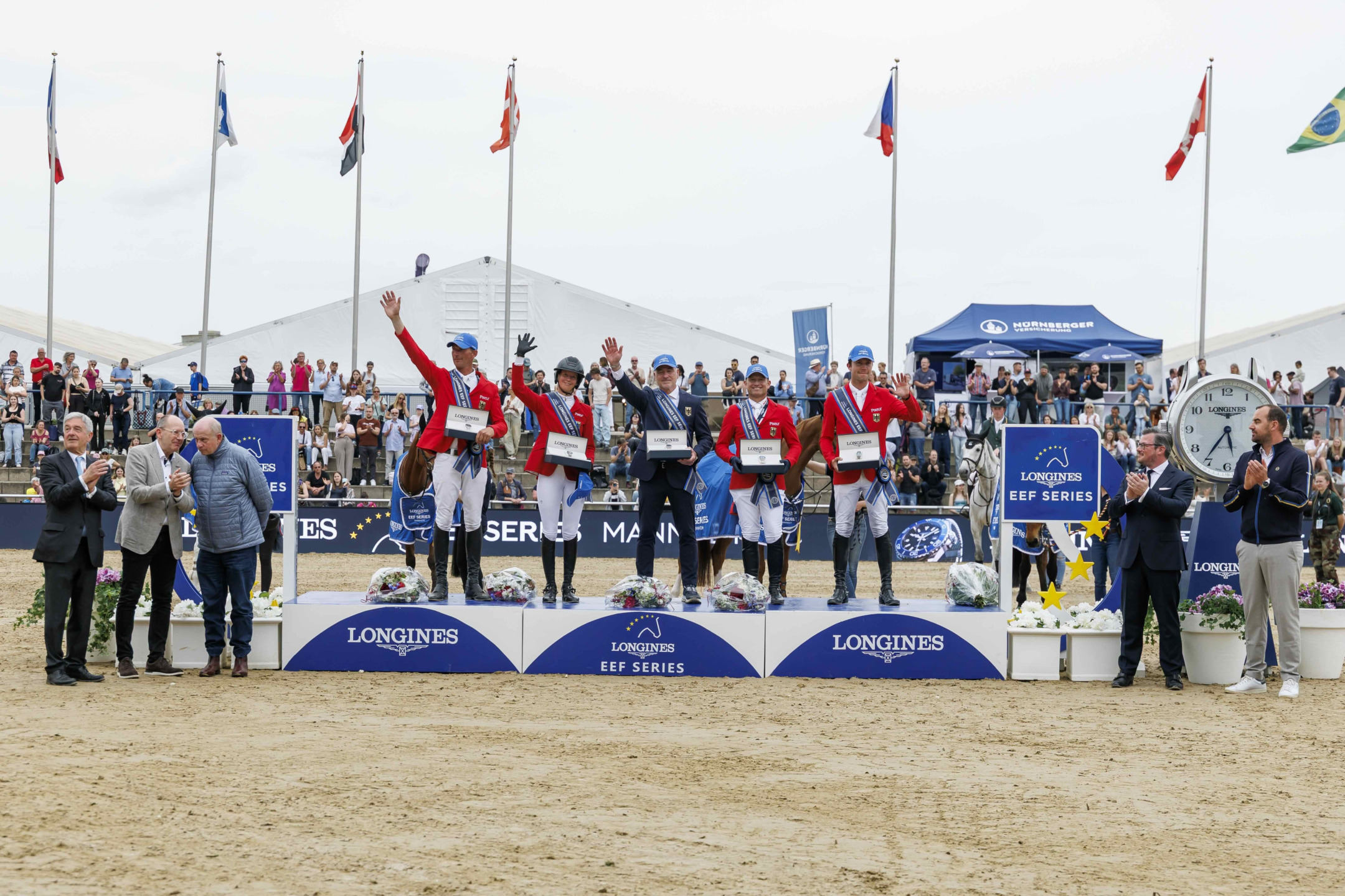 Team Germany takes the win on home soil at the LONGINES EEF Nations Cup in Mannheim on Sunday 3 May 2026