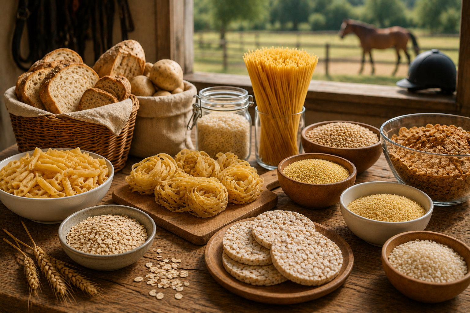 Carboidrati ed equitazione: più energia senza paura di ingrassare 2 carboidrati ed equitazione