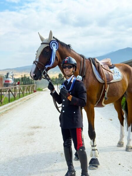 Thessaloníki sorride a Filippo Marco Bologni, secondo posto con Quinn nel CSIO3*-W.