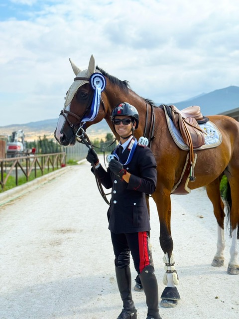 Thessaloníki sorride a Filippo Marco Bologni, secondo posto con Quinn nel CSIO3*-W.
