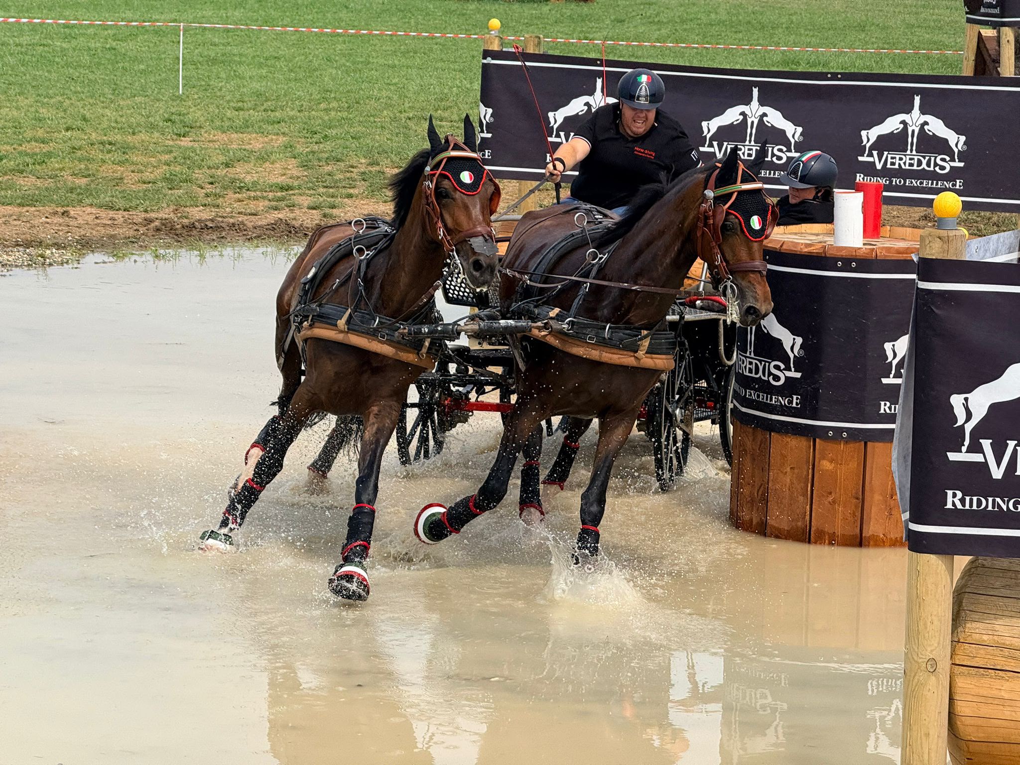 Alessandro Formia e il secondo posto del Piemonte nella Coppa delle Regioni di Attacchi 3 Alessandro Formia per la disciplina degli attacchi equestri 3
