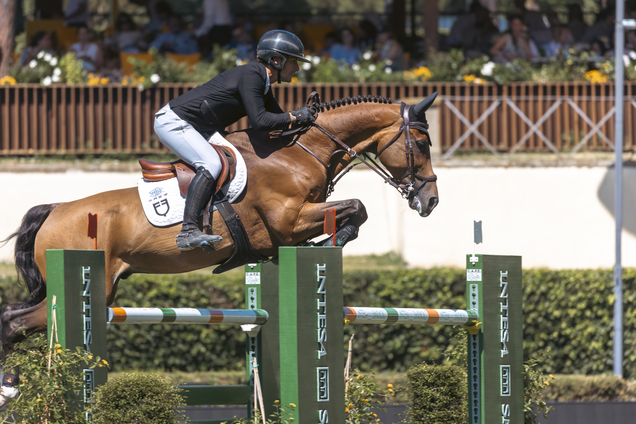 Giacomo Bassi: «Il me bambino sarebbe fiero del cavaliere che sono oggi» 5 BASSI Giacomo ITA CAPE COD Roma2026 30 05 26 SS359586