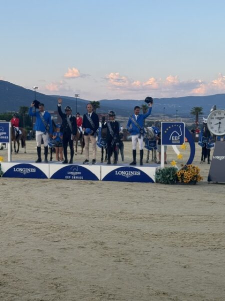 Italia regina a Thessaloniki, gli Azzurri conquistano la Coppa delle Nazioni Longines EEF Series.