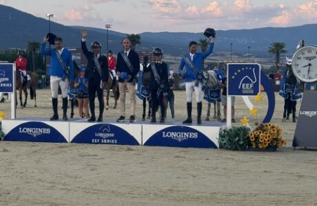 Italia regina a Thessaloniki, gli Azzurri conquistano la Coppa delle Nazioni Longines EEF Series.