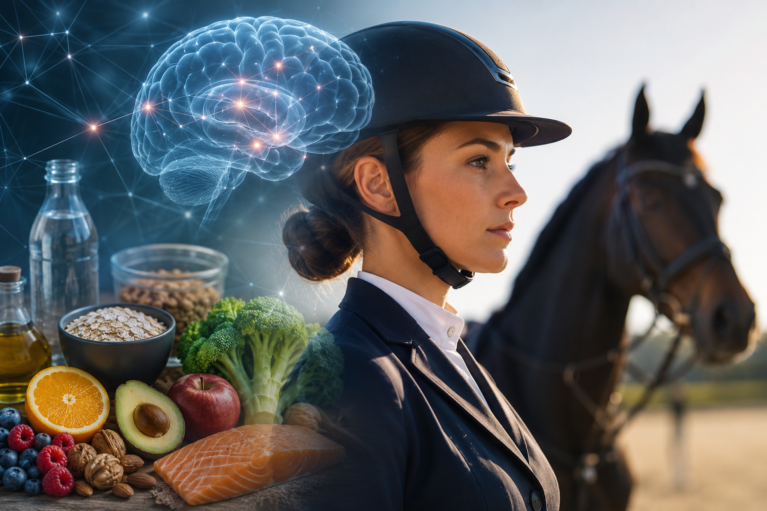 Salute e performance equestri mente e cibo