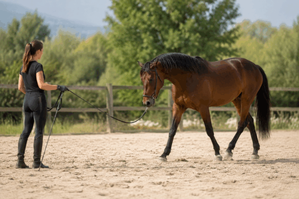 Il lavoro da terra, costruire un rapporto autentico con il cavallo senza salire in sella.