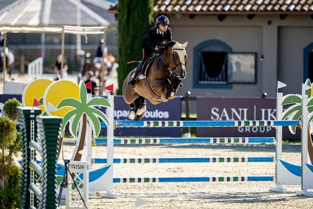 Parte con il piede giusto l'avventura della squadra italiana al CSIO3* di Salonicco