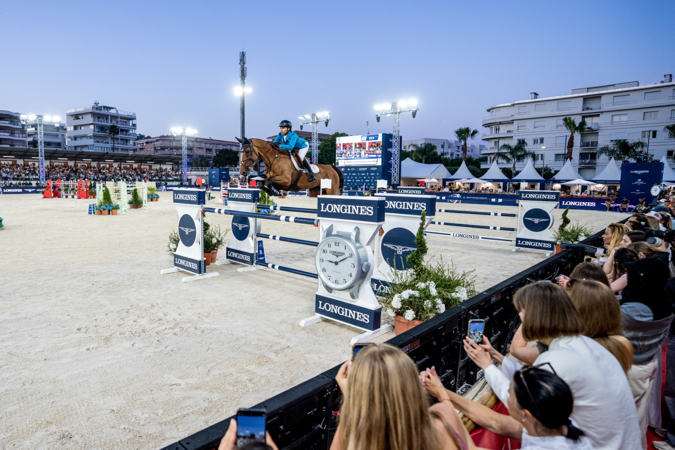 Abdel Said conquista Cannes nel Longines Global Champions Tour Grand Prix.