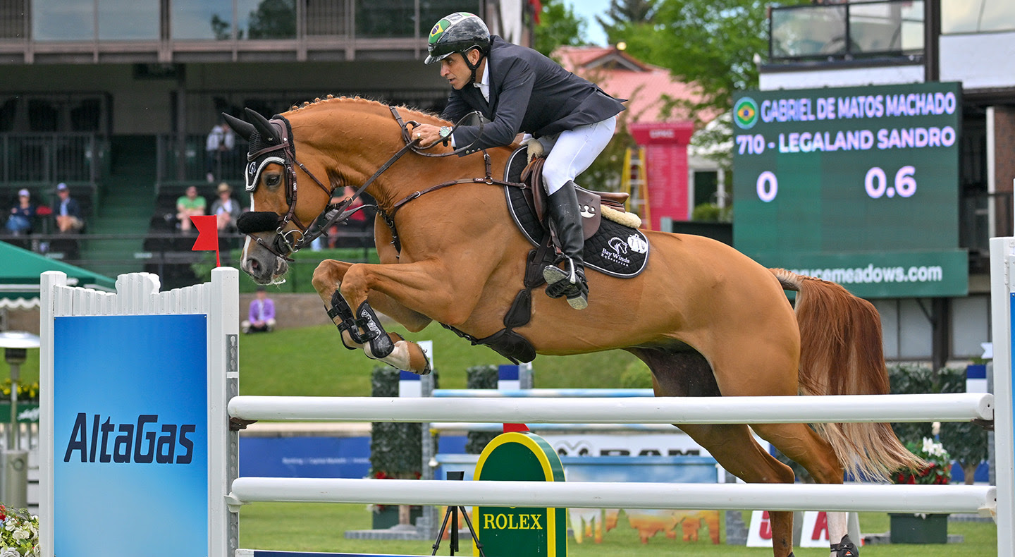 Gabriel de Matos Machado conquista l’AltaGas Cup a Spruce Meadows.