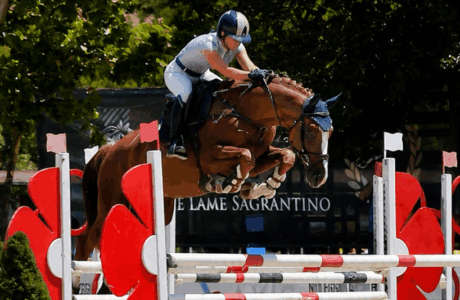 Chiara Galeazzi vince la 4 anni di Montefalco con un cavallo Avantea