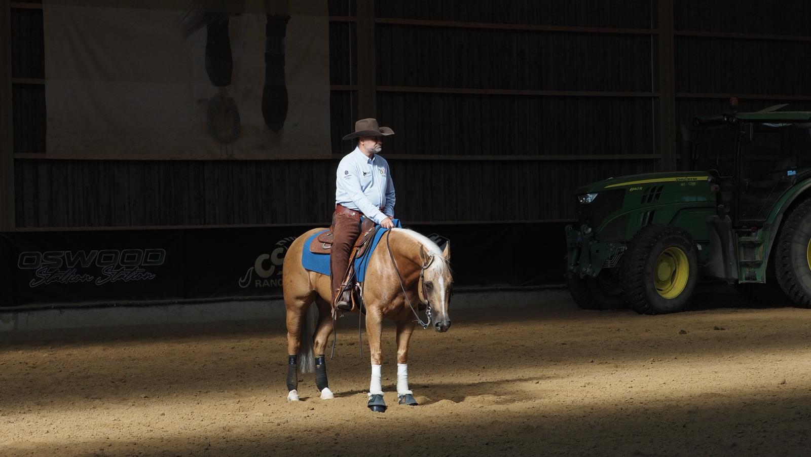 Mondiali di Reining Continentali 2026: l’Italia apre con un oro Children e due i bronzi Prime Time e Young non Pro 6 Domenico Gianitti Prime time