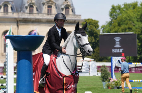 Marc Dilasser claimed Fridays Prix Saur aboard Make My Day Z du Gevres. © Sportfot