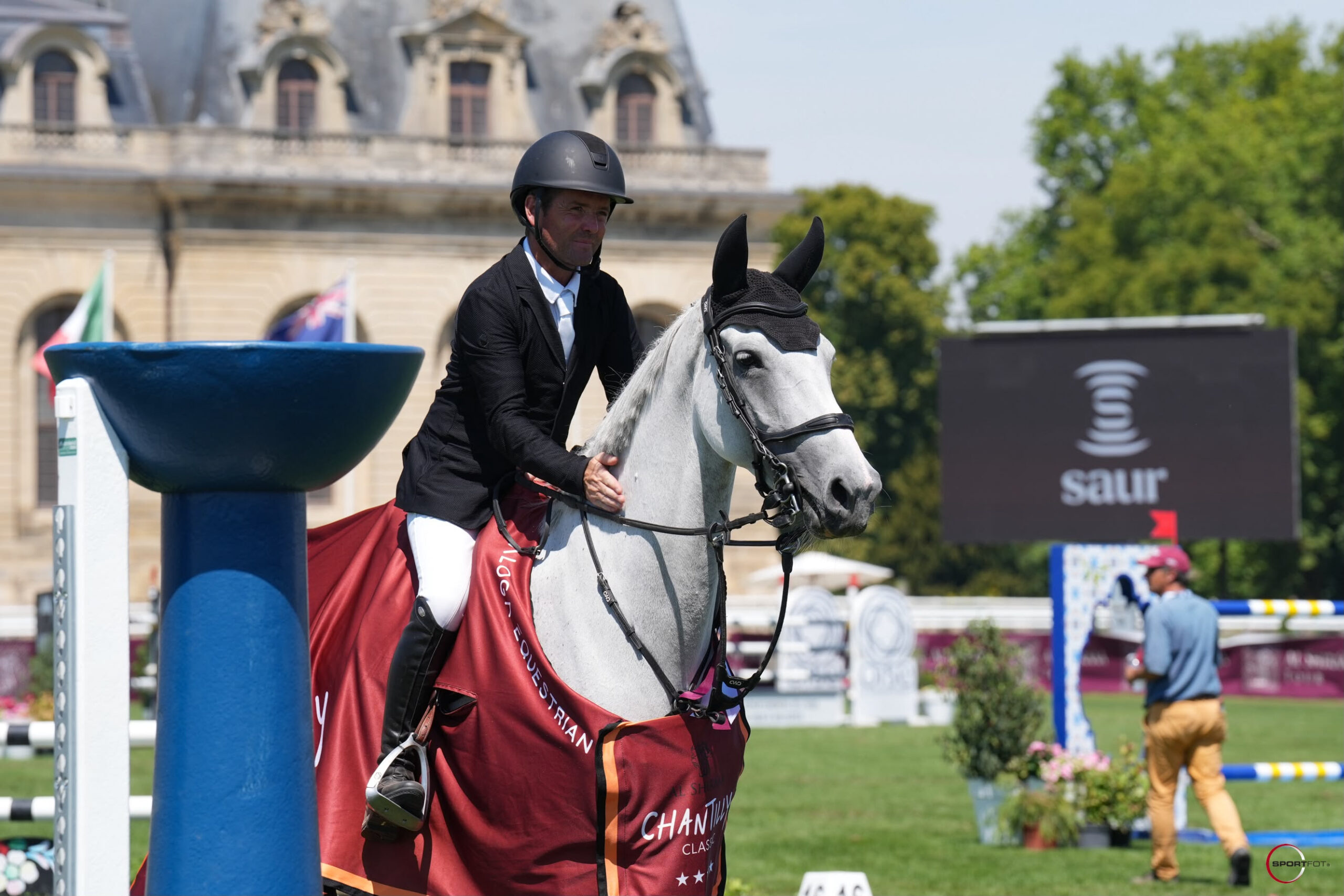 Marc Dilasser claimed Fridays Prix Saur aboard Make My Day Z du Gevres. © Sportfot scaled