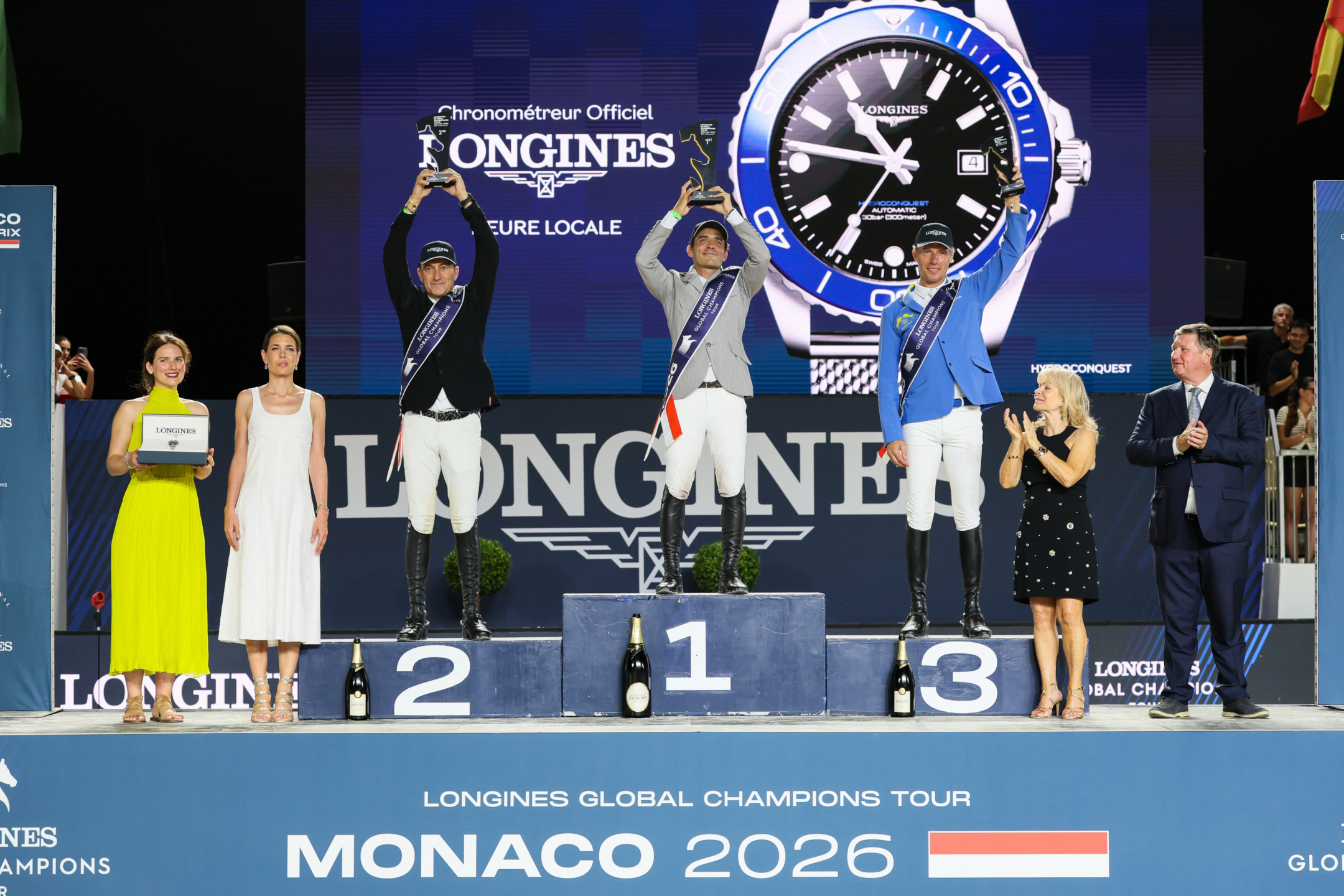 Podio LGCT Grand Prix di Monaco, Piergiorgio Bucci secondo