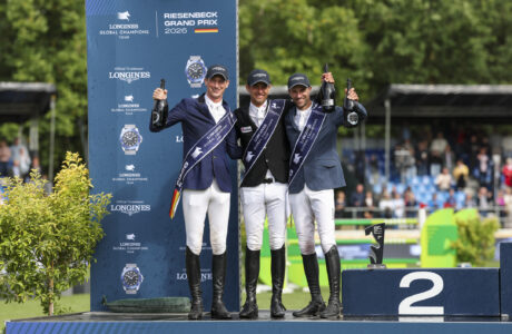 prizegiving Bettendorf Victor Deusser Daniel Kukuk Christian LGCT Riesenbeck 20260719 STEG5899